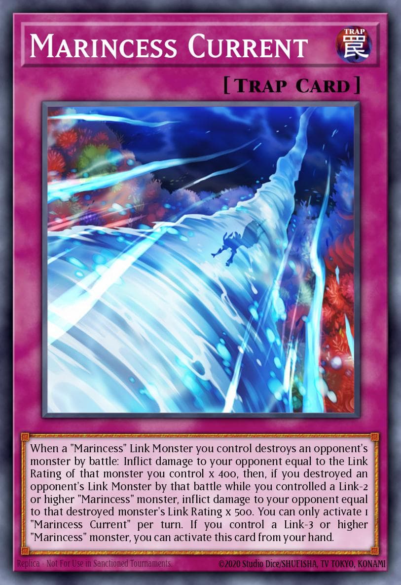 Marincess Current — Rising Rampage Yu-Gi-Oh! card by KAZUKI TAKAHASHI