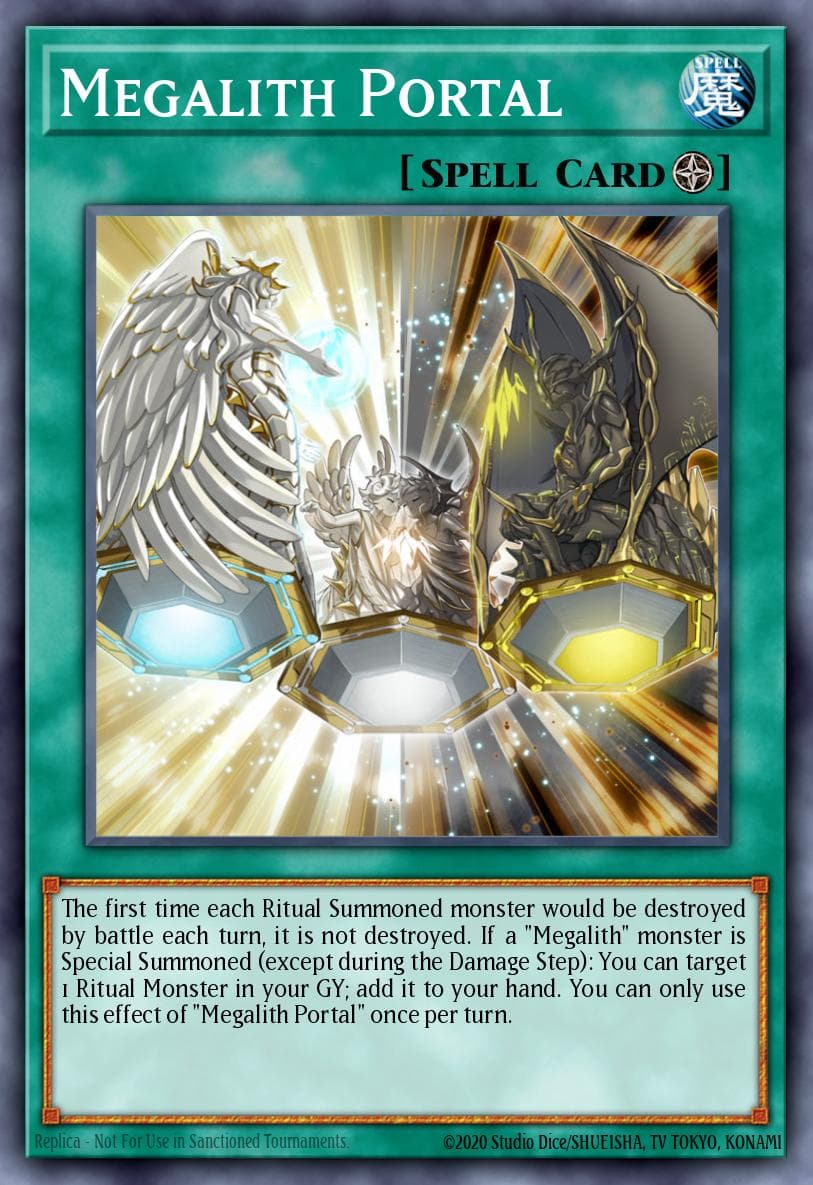 Megalith Portal — Ignition Assault Yu-Gi-Oh! card by KAZUKI TAKAHASHI
