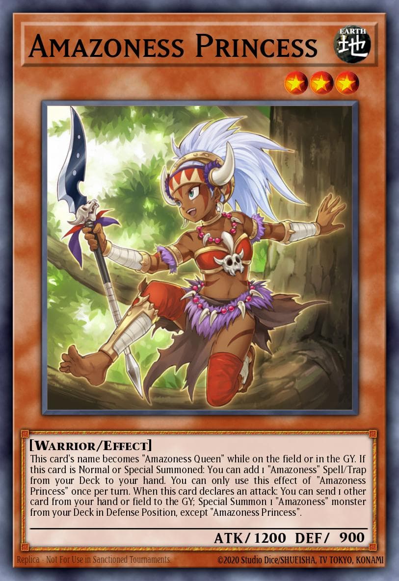Amazoness Princess — Yu-Gi-Oh! card