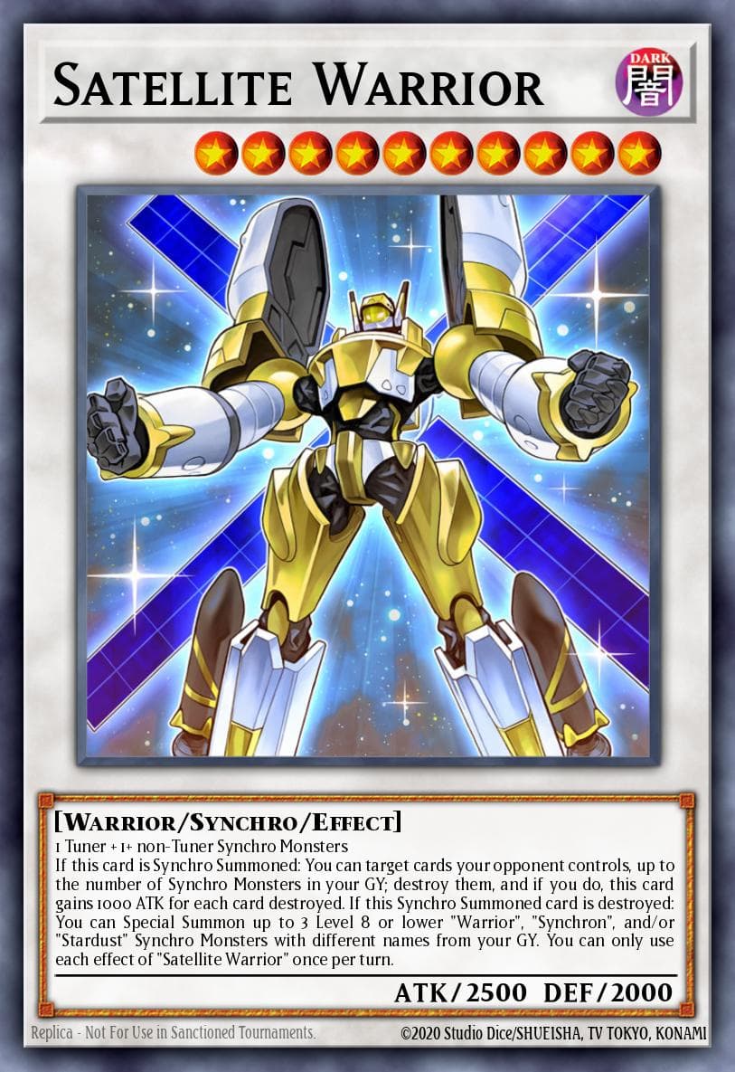 Satellite Warrior — Yu-Gi-Oh! card