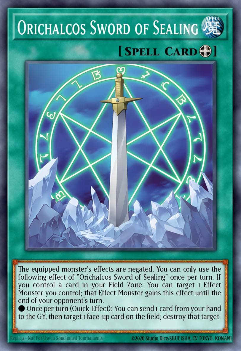 Orichalcos Sword of Sealing — ygo-unknown