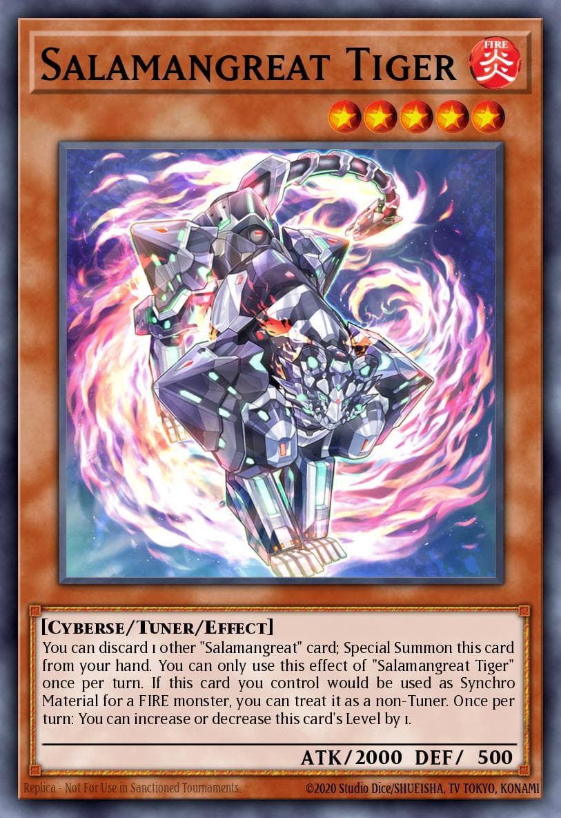 Salamangreat Tiger — Legendary Duelists: Soulburning Volcano