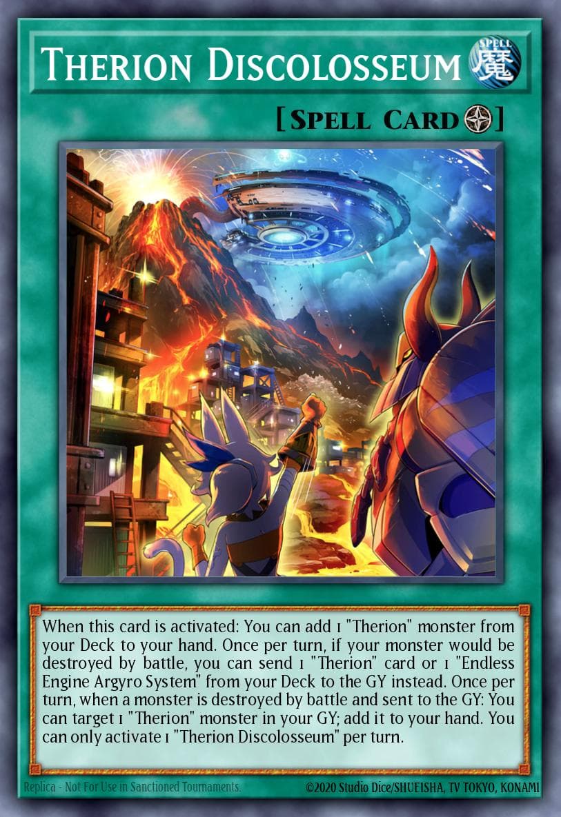 Therion Discolosseum — 25th Anniversary Tin: Dueling Heroes Mega Pack