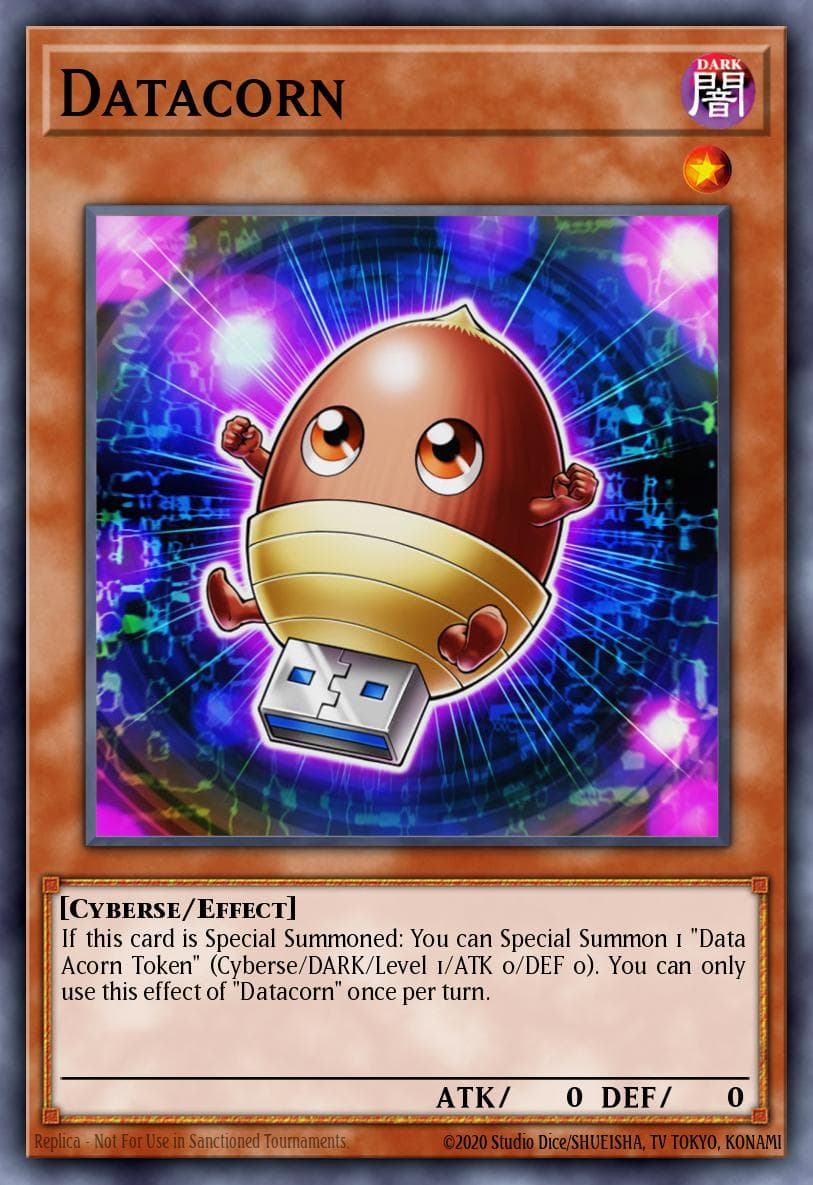 Datacorn — Structure Deck: Powercode Link Yu-Gi-Oh! card by KAZUKI TAKAHASHI