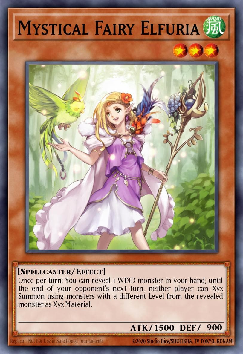 Mystical Fairy Elfuria — Yu-Gi-Oh! card