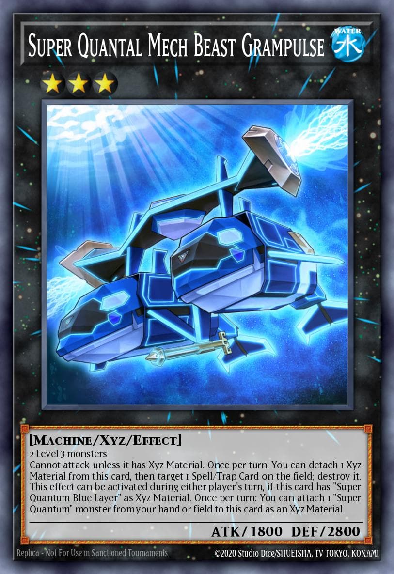 Super Quantal Mech Beast Grampulse — Yu-Gi-Oh! card