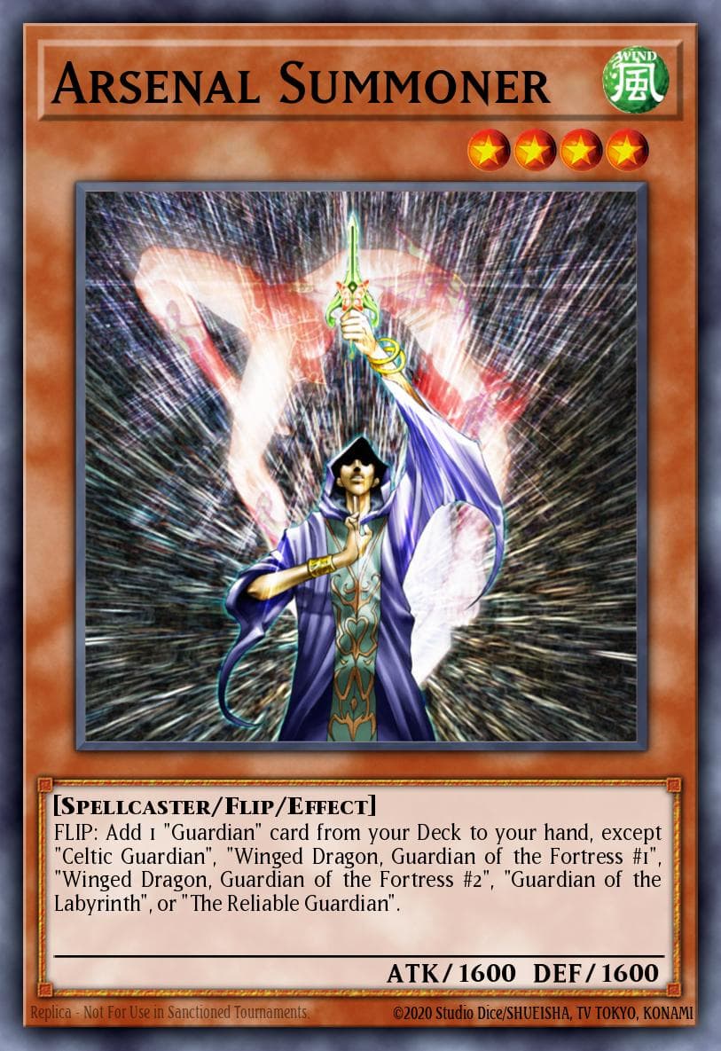 Arsenal Summoner — Dark Revelation Volume 1 Yu-Gi-Oh! card by KAZUKI TAKAHASHI