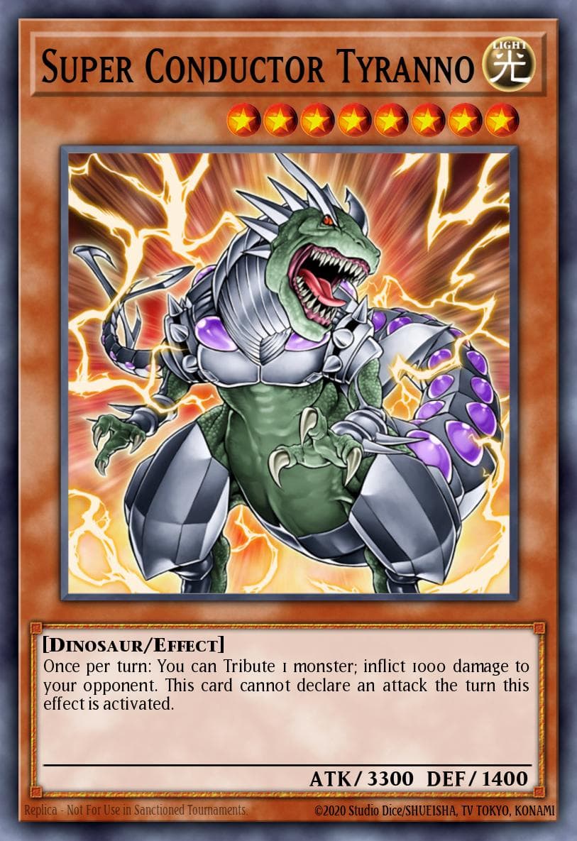 Super Conductor Tyranno — World Championship 2010 Card Pack