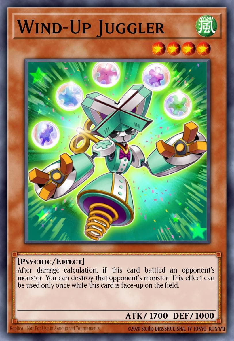 Wind-Up Juggler — Battle Pack 3: Monster League