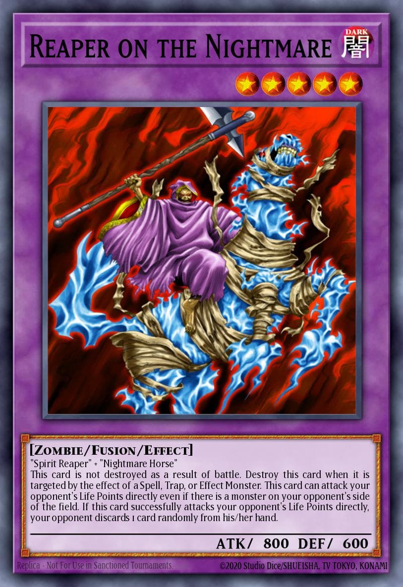 Reaper on the Nightmare — Yu-Gi-Oh! card