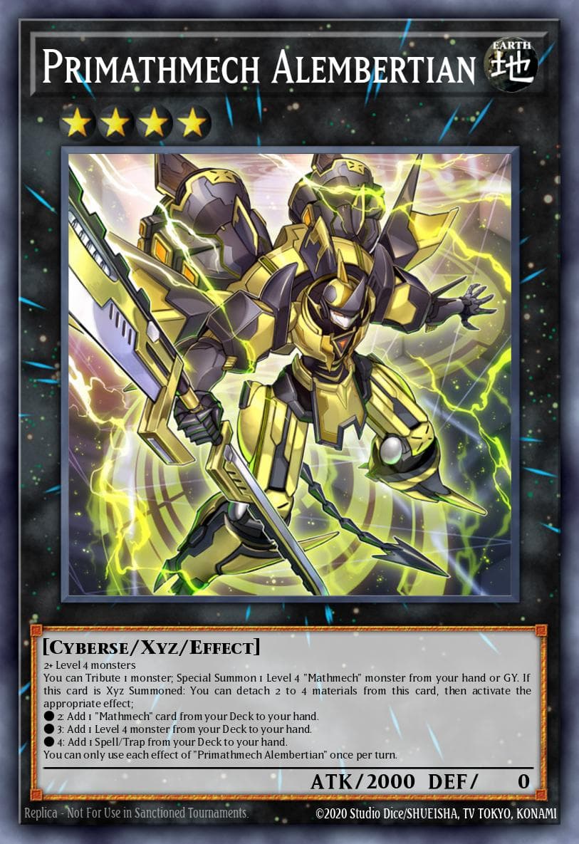 Primathmech Alembertian — Yu-Gi-Oh! card