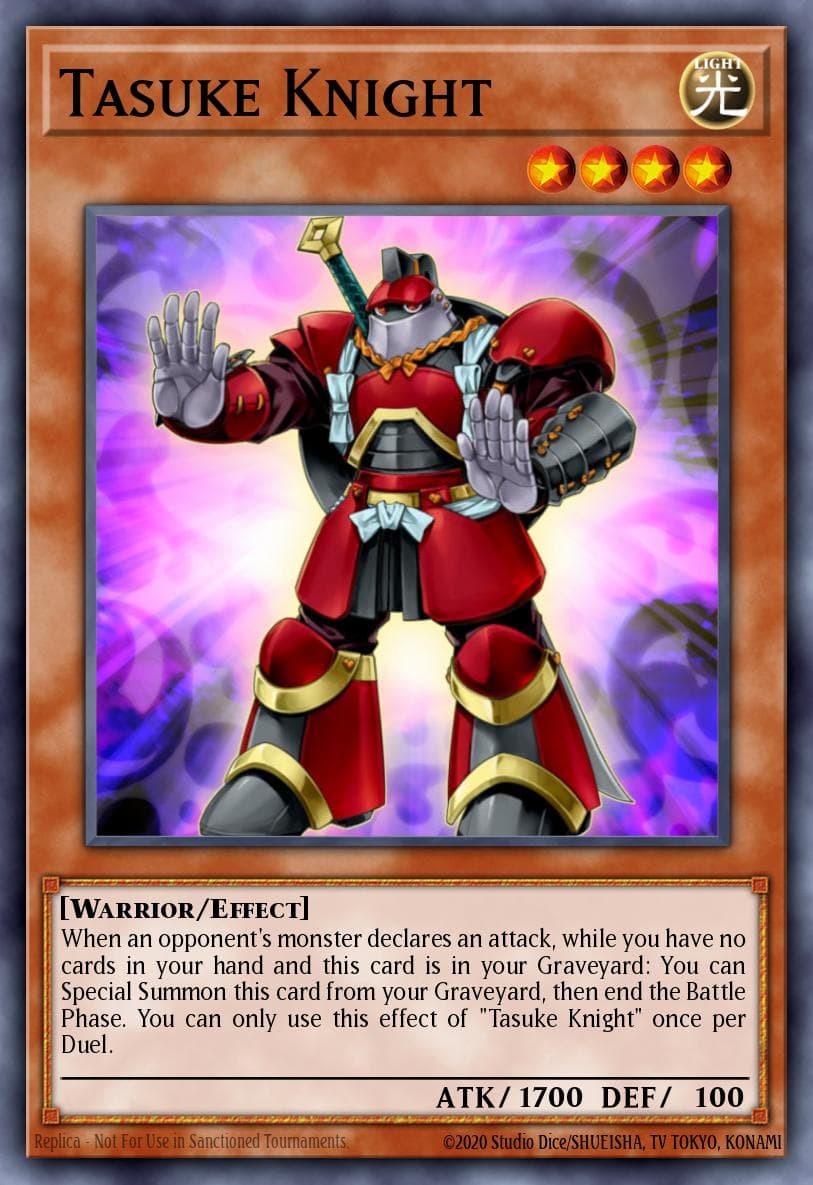 Tasuke Knight — Super Starter: V for Victory Yu-Gi-Oh! card by Kagemaru Himeno