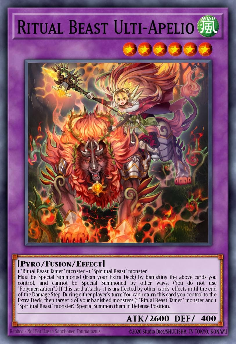 Ritual Beast Ulti-Apelio — Yu-Gi-Oh! card