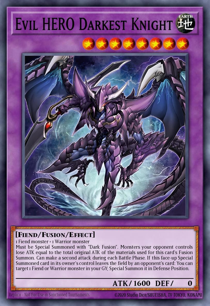 Evil HERO Darkest Knight — Supreme Darkness