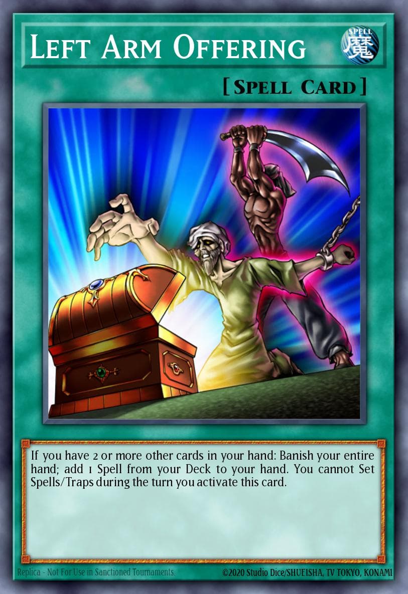Left Arm Offering — Millennium Pack