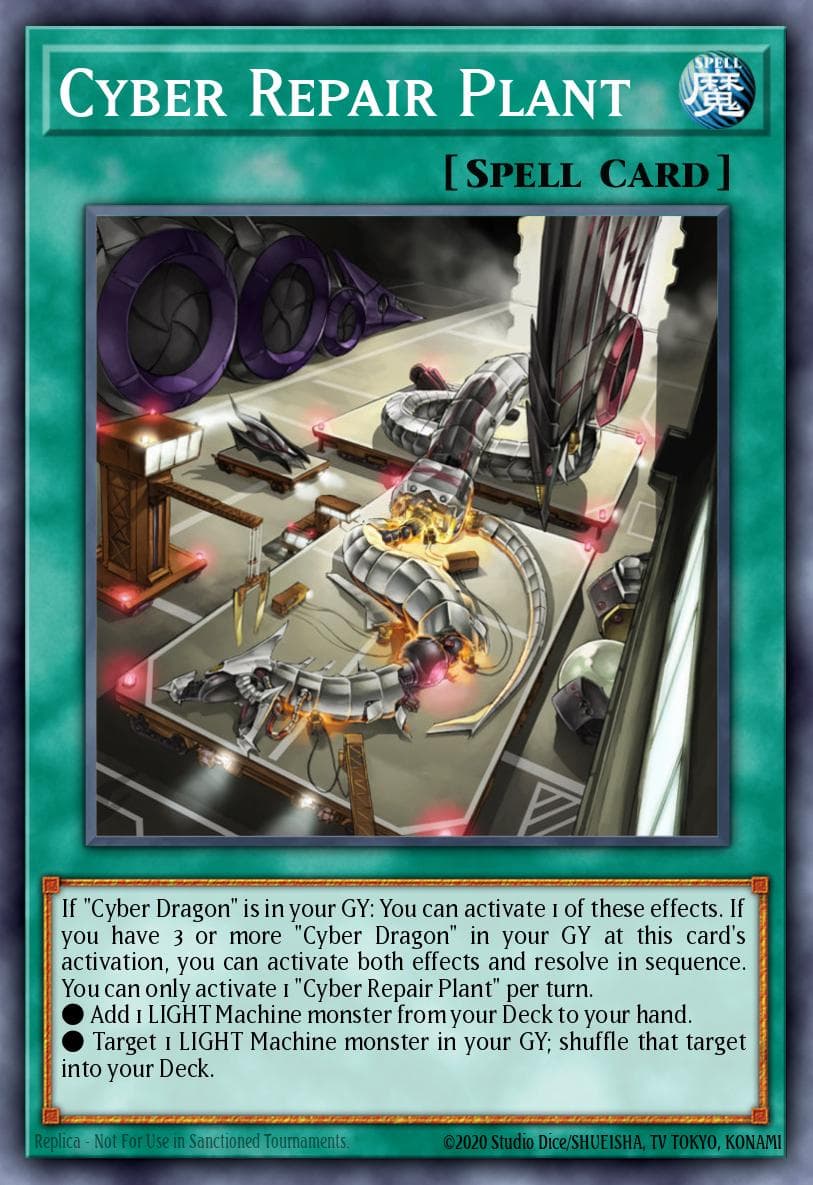 Cyber Repair Plant — Yu-Gi-Oh! card