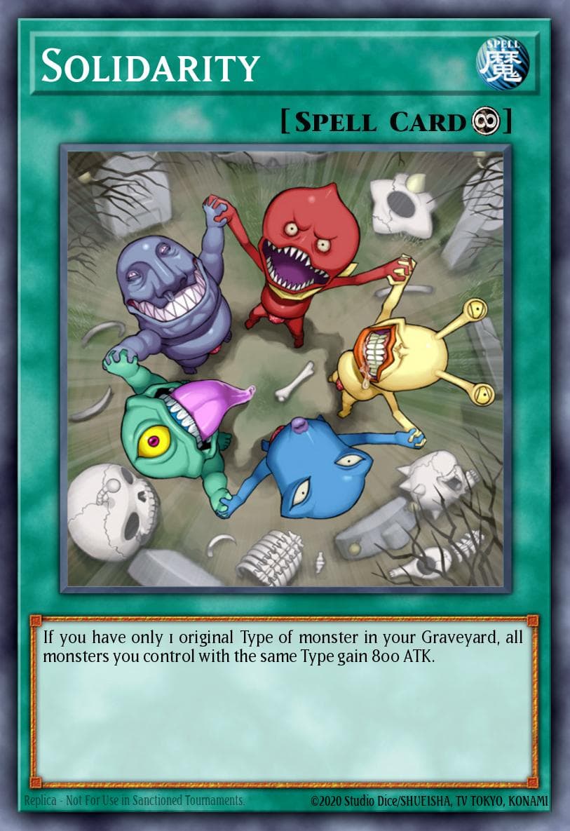 Solidarity — Yu-Gi-Oh! card