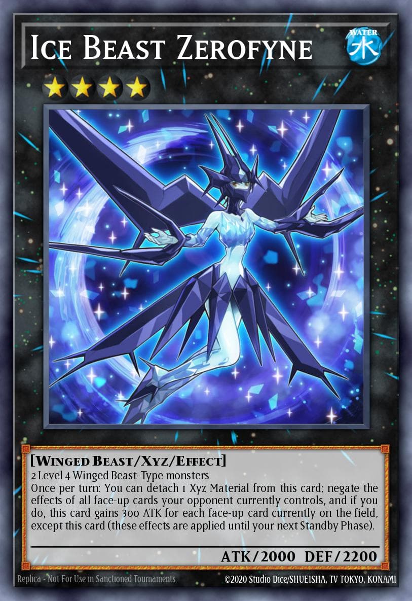 Ice Beast Zerofyne — Lord of the Tachyon Galaxy