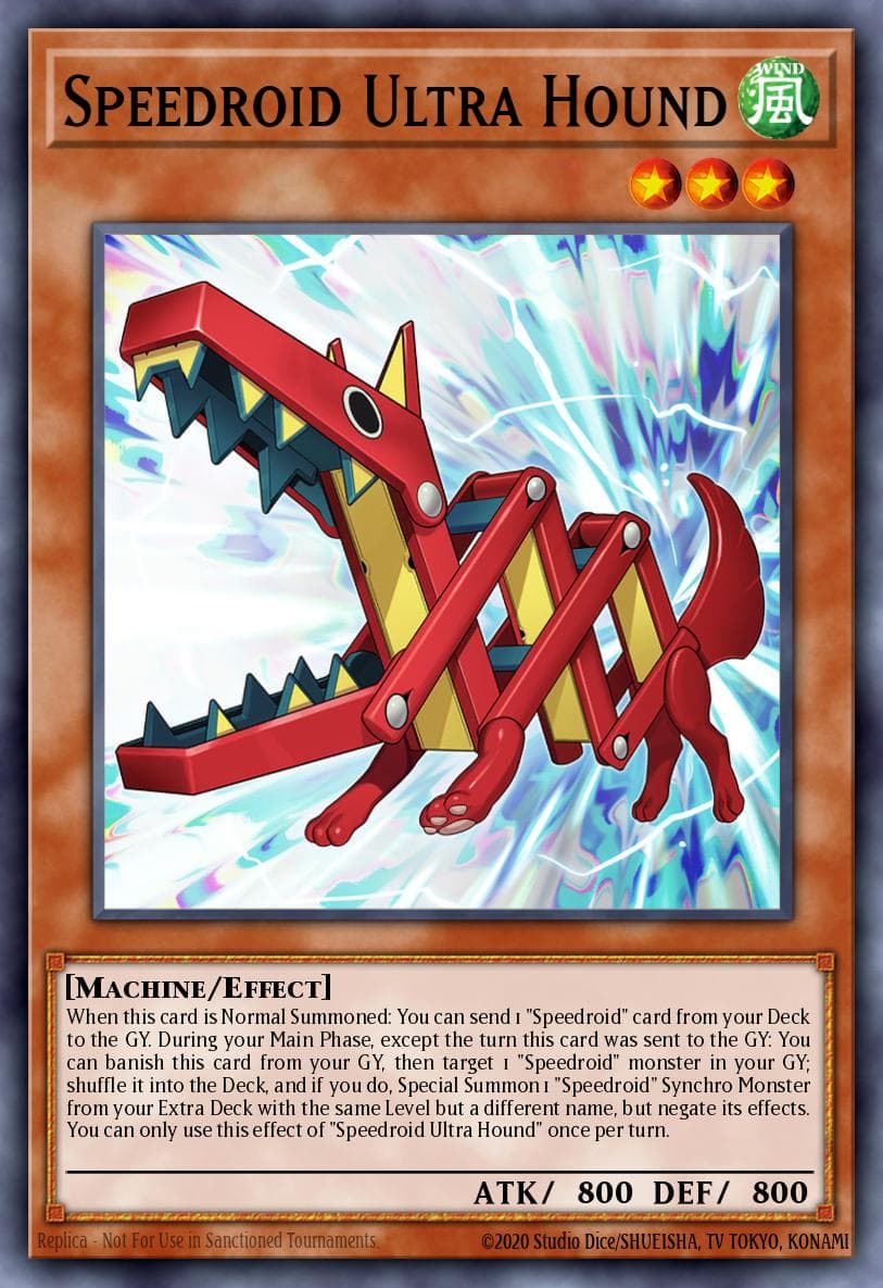 Speedroid Ultra Hound — Legendary Duelists: Synchro Storm