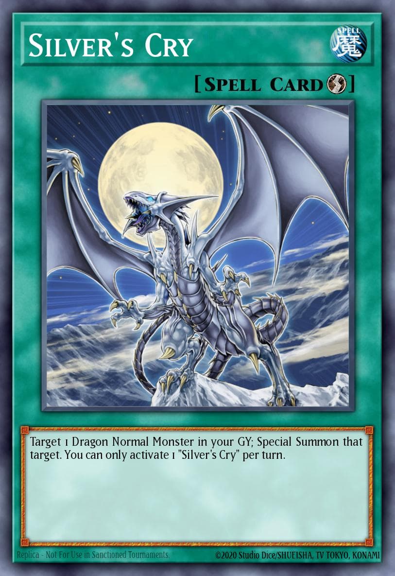 Silver's Cry — Yu-Gi-Oh! card
