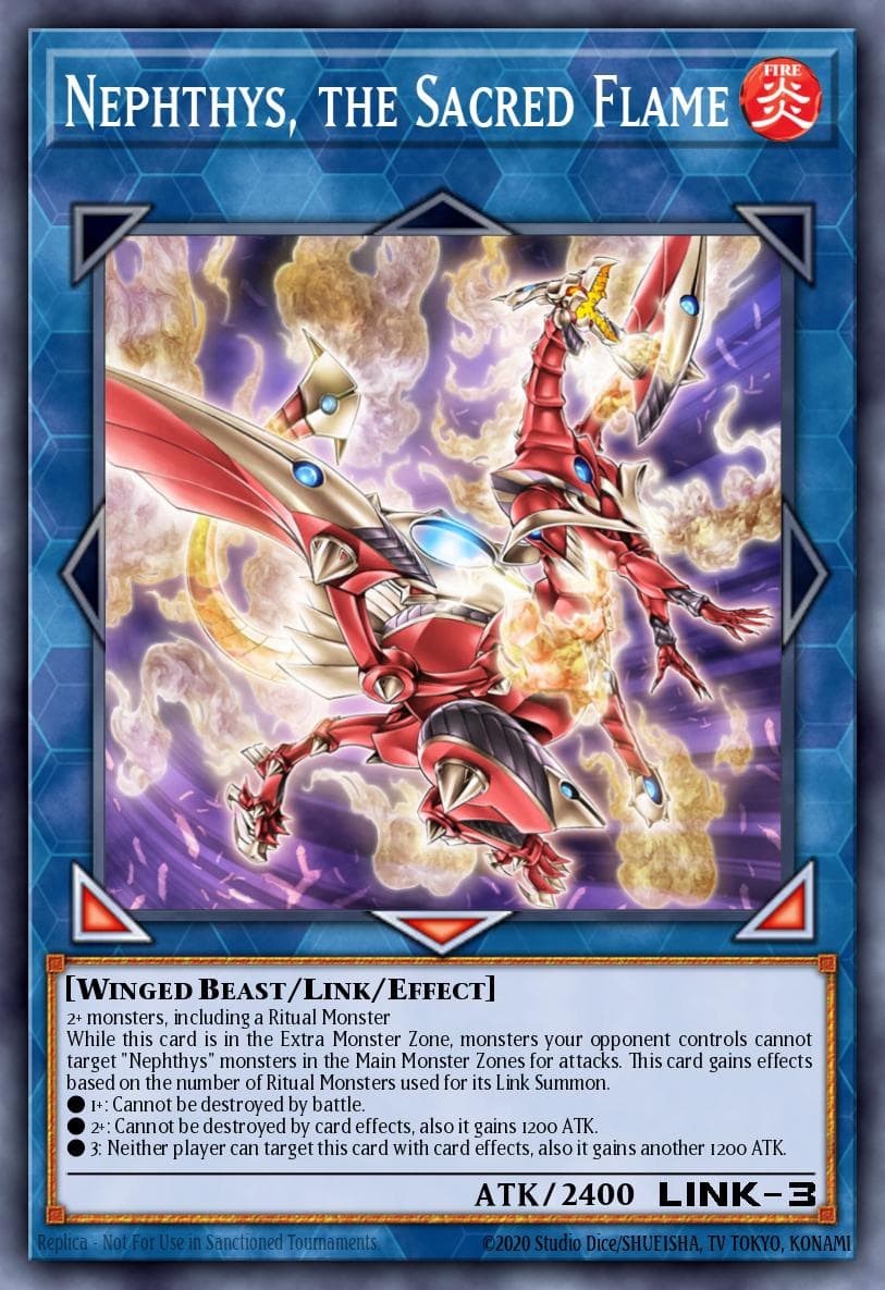 Nephthys, the Sacred Flame — Yu-Gi-Oh! card
