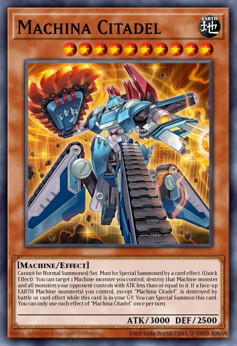 Machina Citadel — Structure Deck: Mechanized Madness Yu-Gi-Oh! card by Studio Dice/SHUEISHA, TV TOKYO, KONAMI