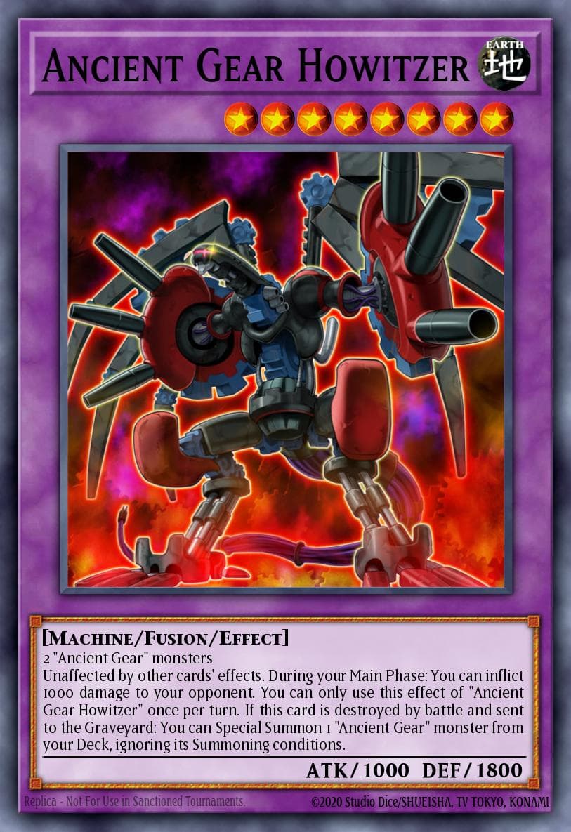 Ancient Gear Howitzer — 2017 Mega-Tin Mega Pack