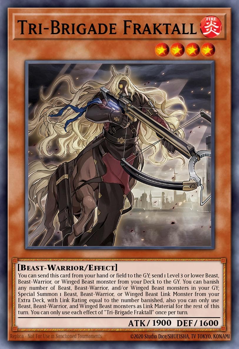 Tri-Brigade Fraktall — Yu-Gi-Oh! card