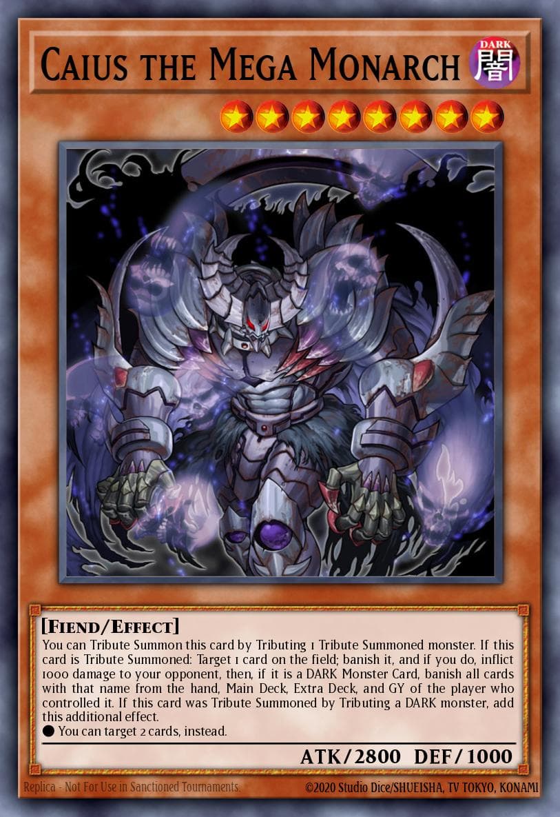 Caius the Mega Monarch — Yu-Gi-Oh! card