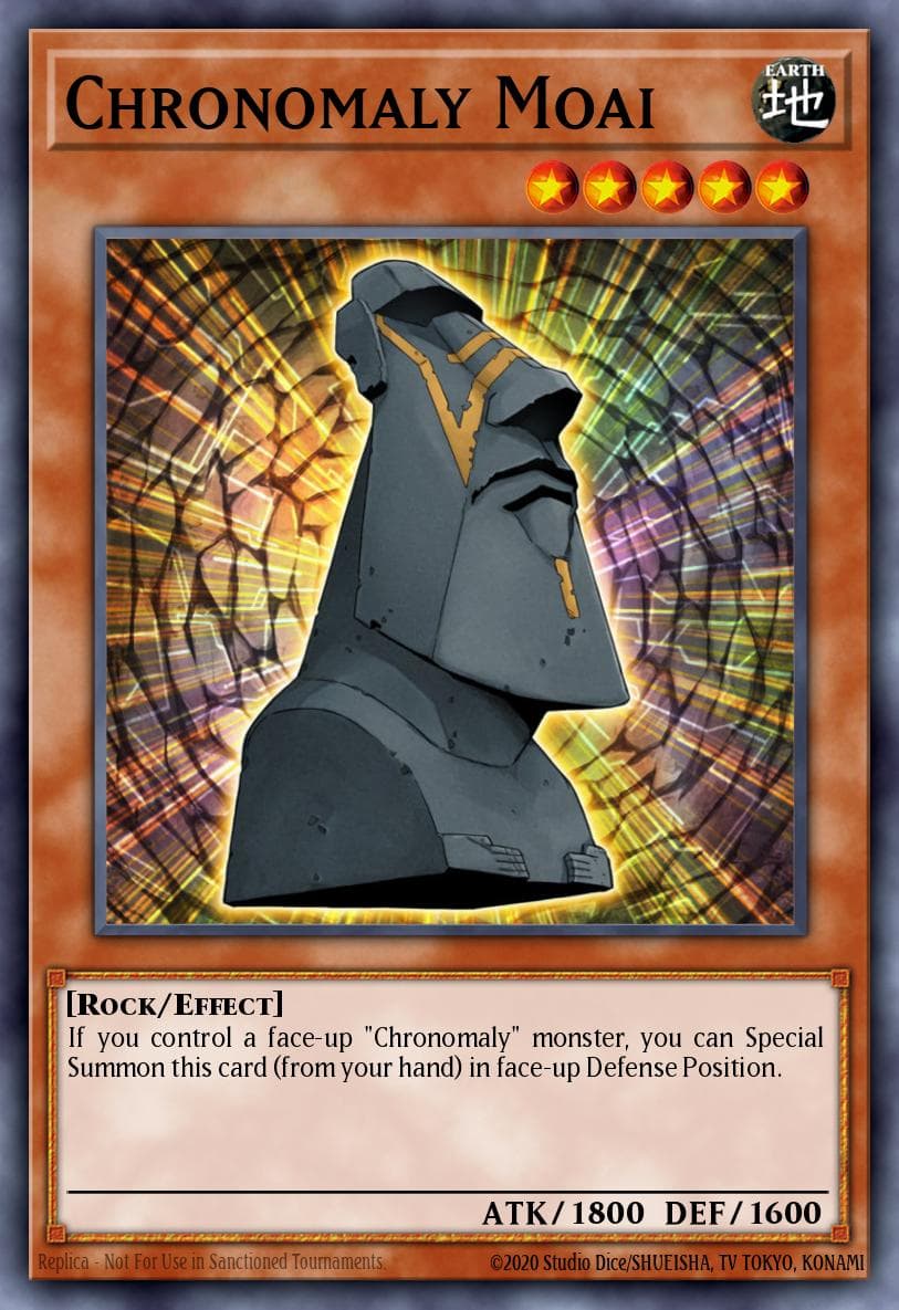 Chronomaly Moai — Return of the Duelist