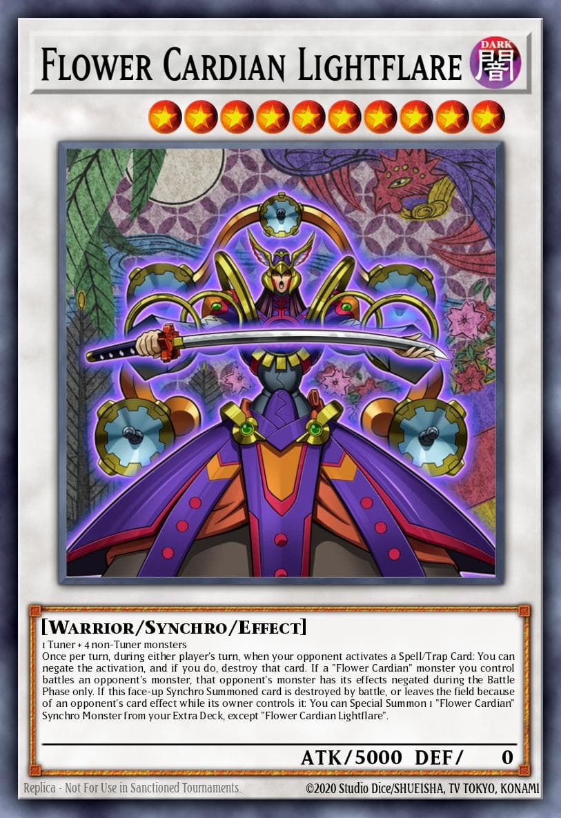 Flower Cardian Lightflare — Raging Tempest