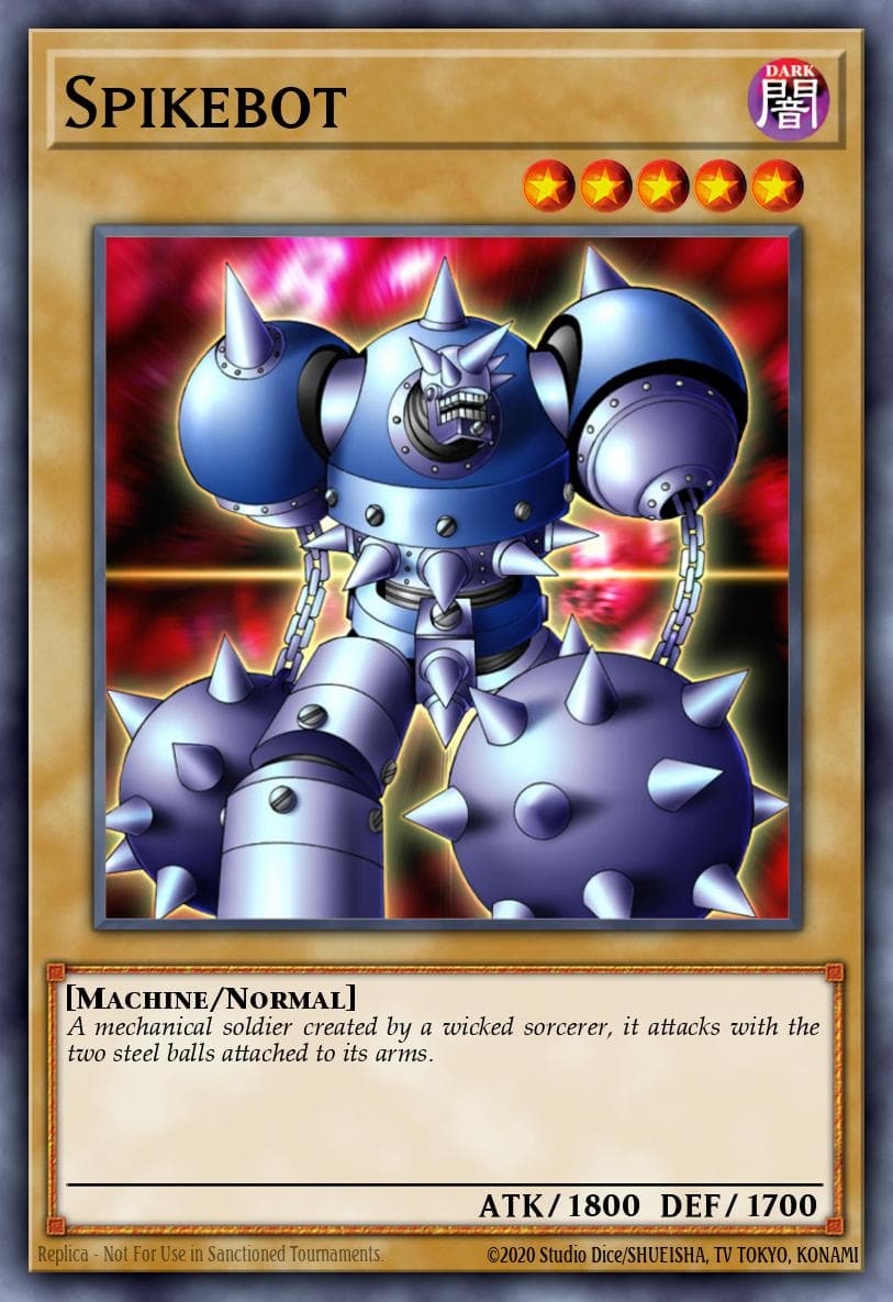 Spikebot — Pharaoh's Servant (Worldwide English) Yu-Gi-Oh! card by KAZUKI TAKAHASHI