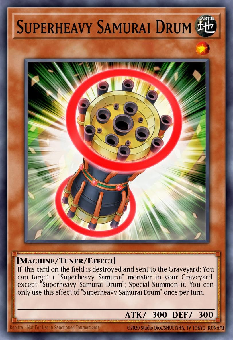 Superheavy Samurai Drum — 2016 Mega-Tin Mega Pack