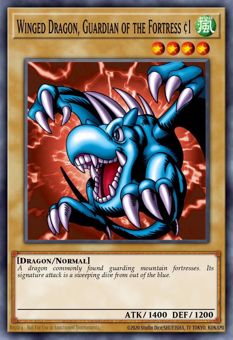 Winged Dragon, Guardian of the Fortress #1 — Starter Deck: Yugi