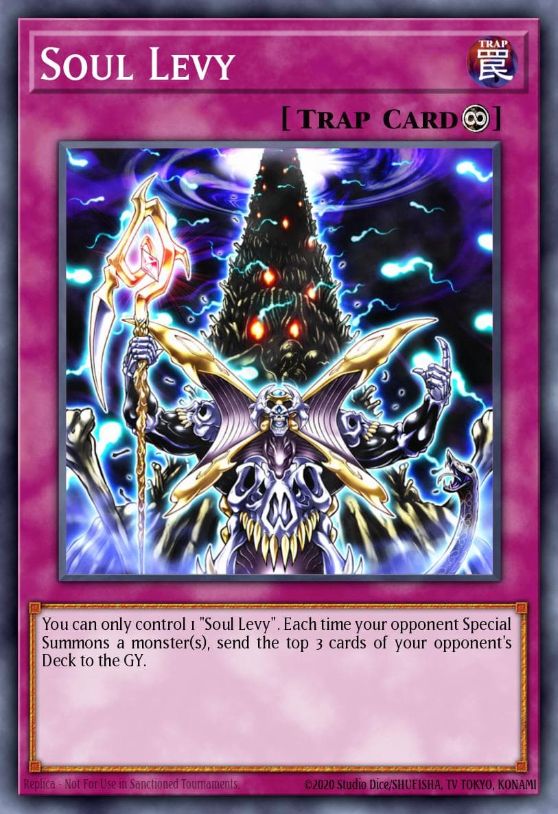 Soul Levy — Chaos Impact Yu-Gi-Oh! card by KAZUKI TAKAHASHI