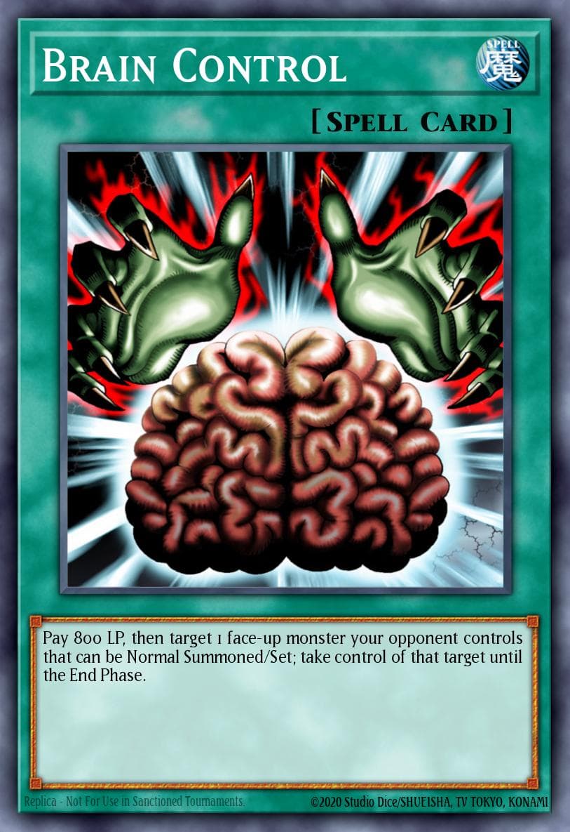Brain Control — Yu-Gi-Oh! card