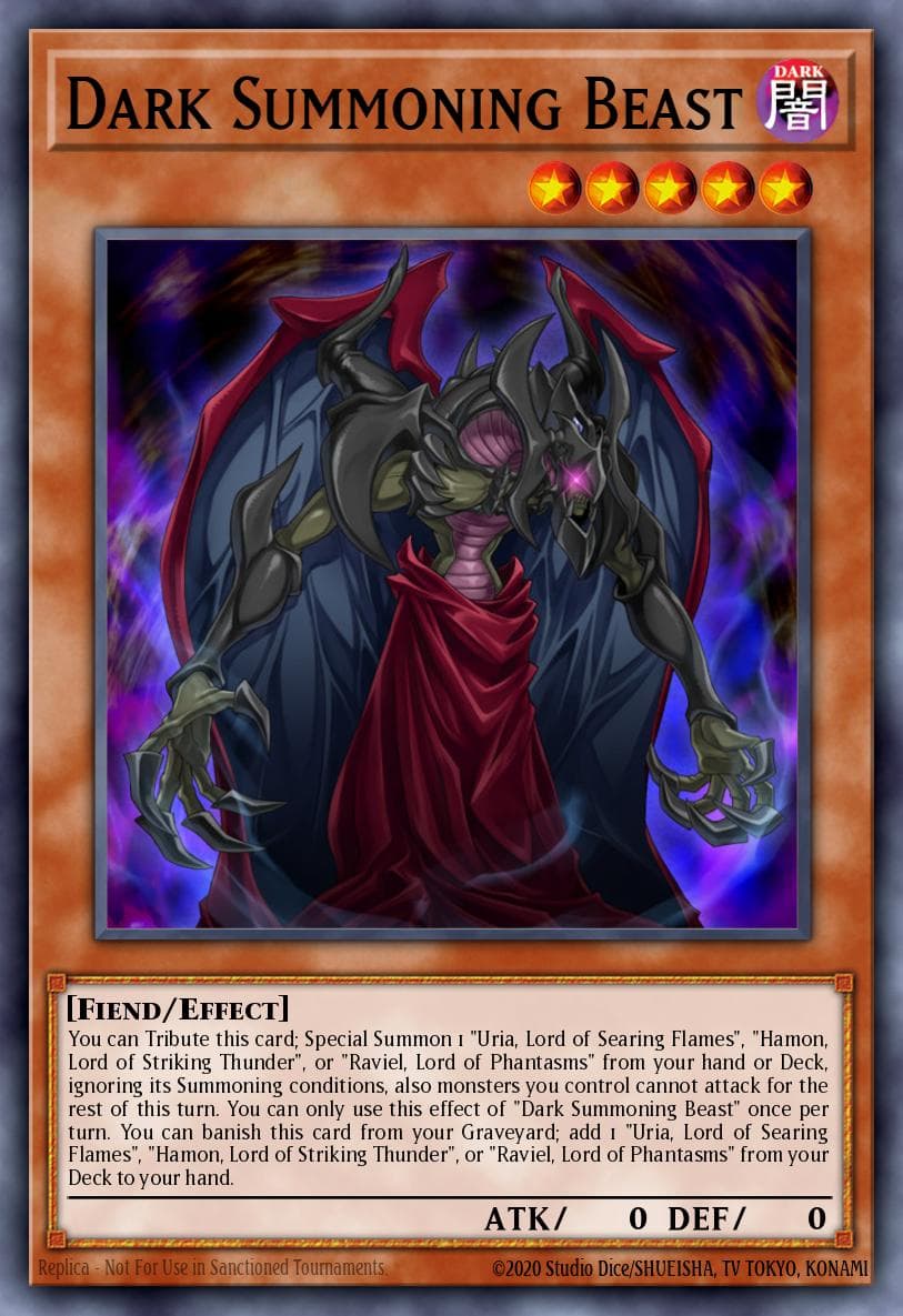 Dark Summoning Beast — Speed Duel GX: Duelists of Shadows