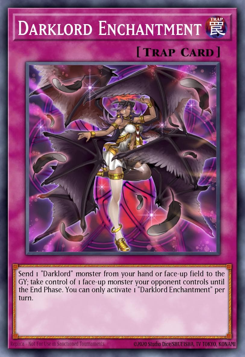 Darklord Enchantment — Yu-Gi-Oh! card