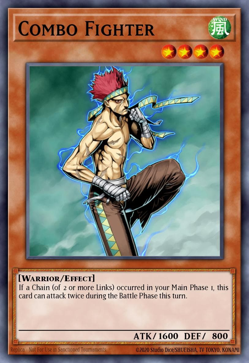 Combo Fighter — Cyberdark Impact Yu-Gi-Oh! card by KAZUKI TAKAHASHI