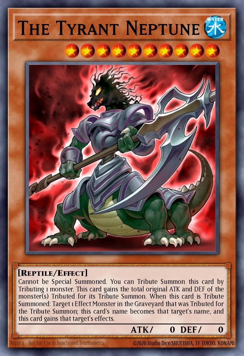 The Tyrant Neptune — Yu-Gi-Oh! card
