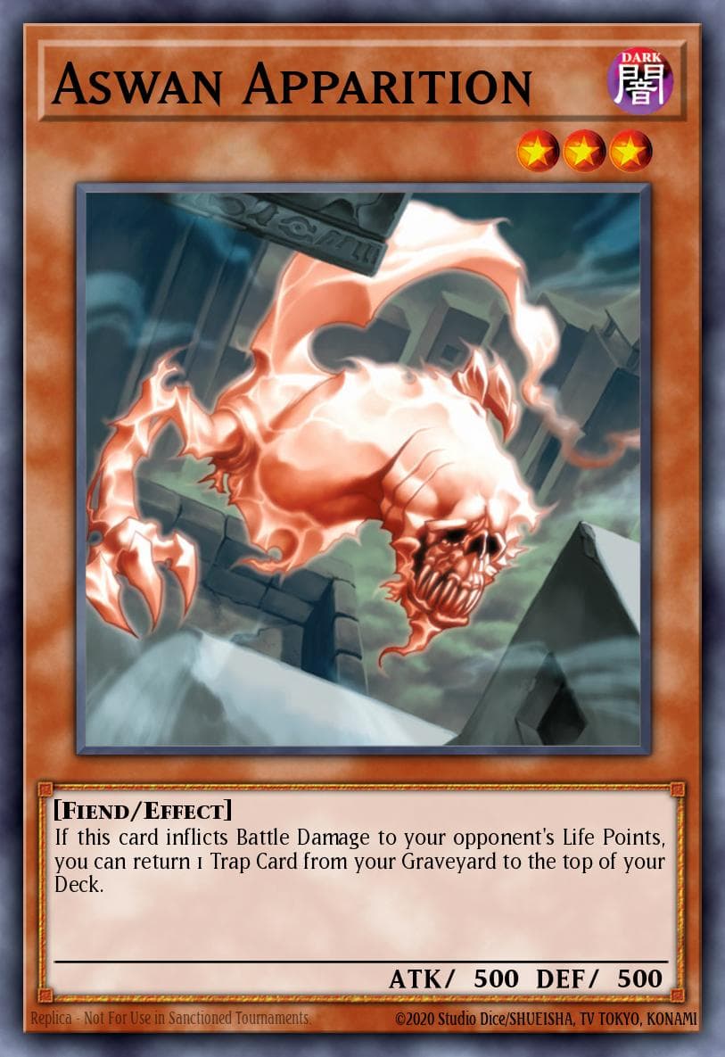 Aswan Apparition — Dark Revelation Volume 2 Yu-Gi-Oh! card by KAZUKI TAKAHASHI