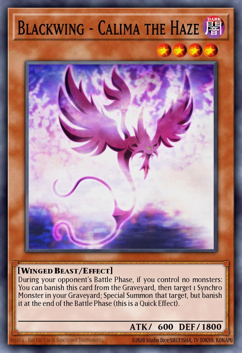 Blackwing - Calima the Haze — Legendary Collection 5D's Mega Pack