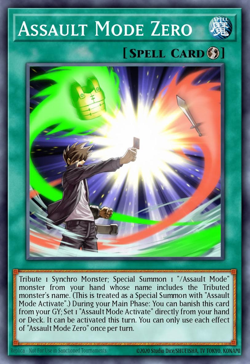 Assault Mode Zero — Dark Neostorm Yu-Gi-Oh! card by KAZUKI TAKAHASHI