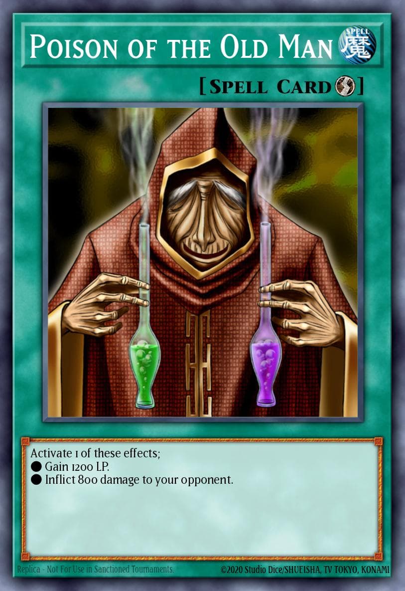 Poison of the Old Man — Starter Deck: Saber Force