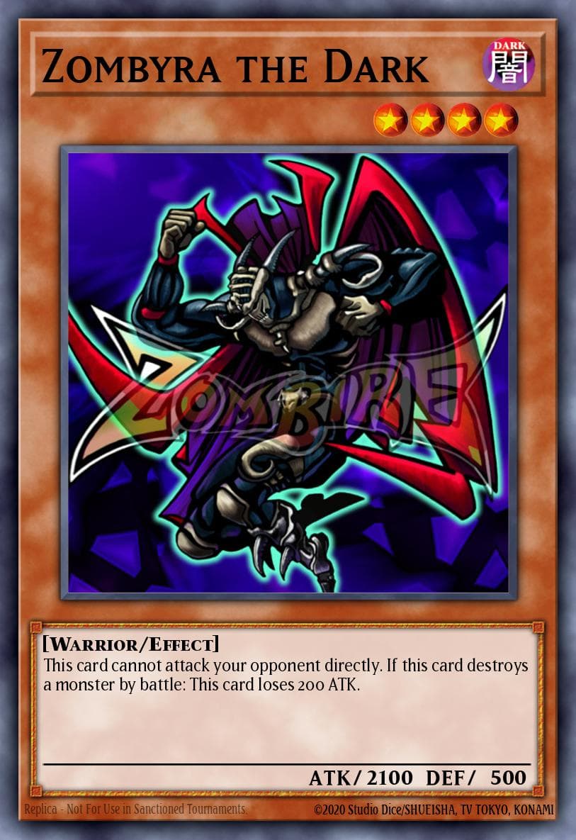 Zombyra the Dark — The Lost Art Promotion Yu-Gi-Oh! card by Konami