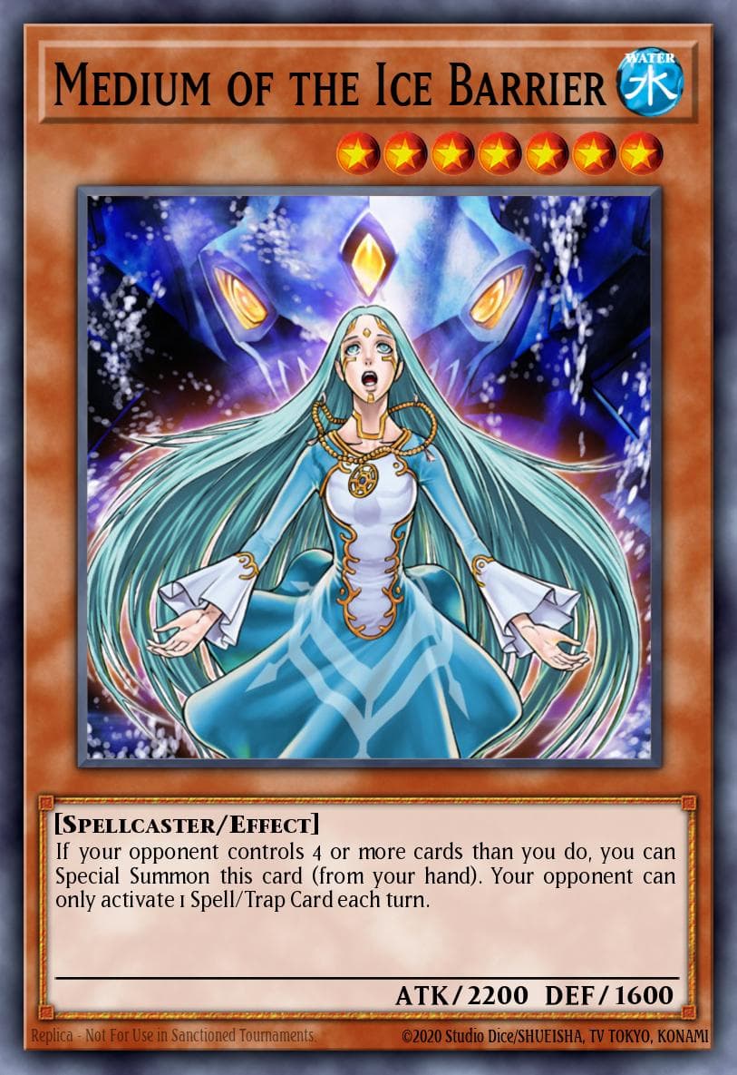 Medium of the Ice Barrier — Yu-Gi-Oh! card