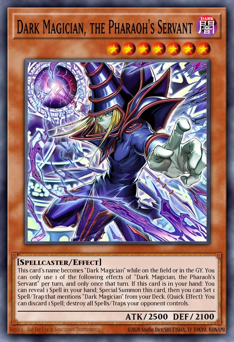 Dark Magician, the Pharaoh's Servant — ygo-unknown