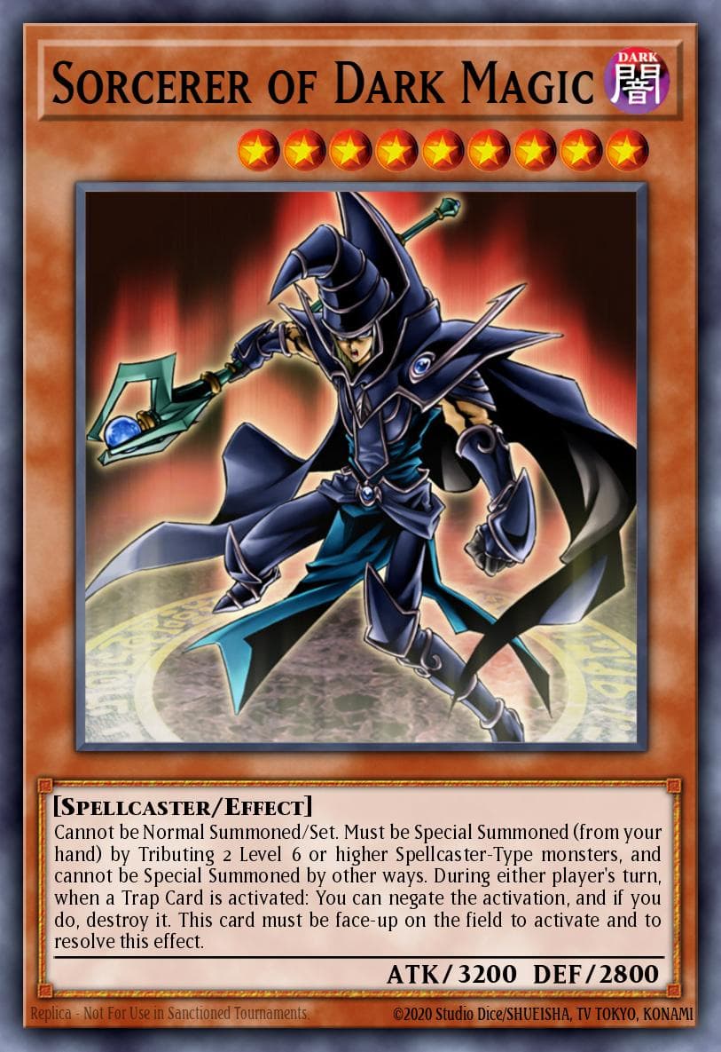 Sorcerer of Dark Magic — Yu-Gi-Oh! card