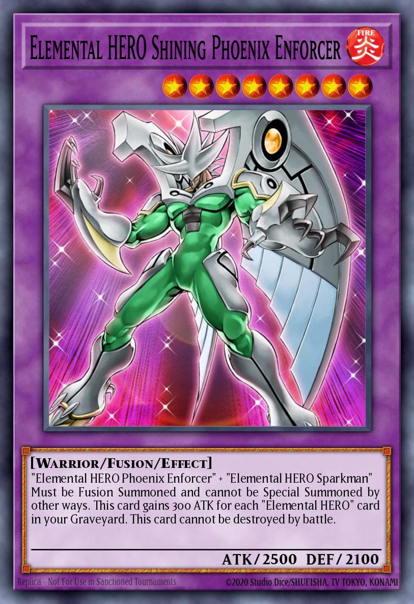 Elemental HERO Shining Phoenix Enforcer