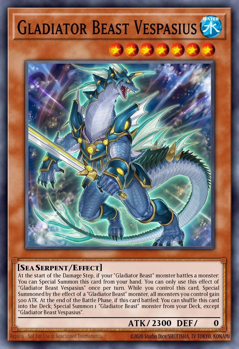 Gladiator Beast Vespasius — 2020 Tin of Lost Memories